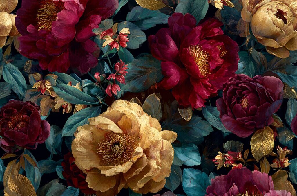 Dark Floral Gloom Bloom