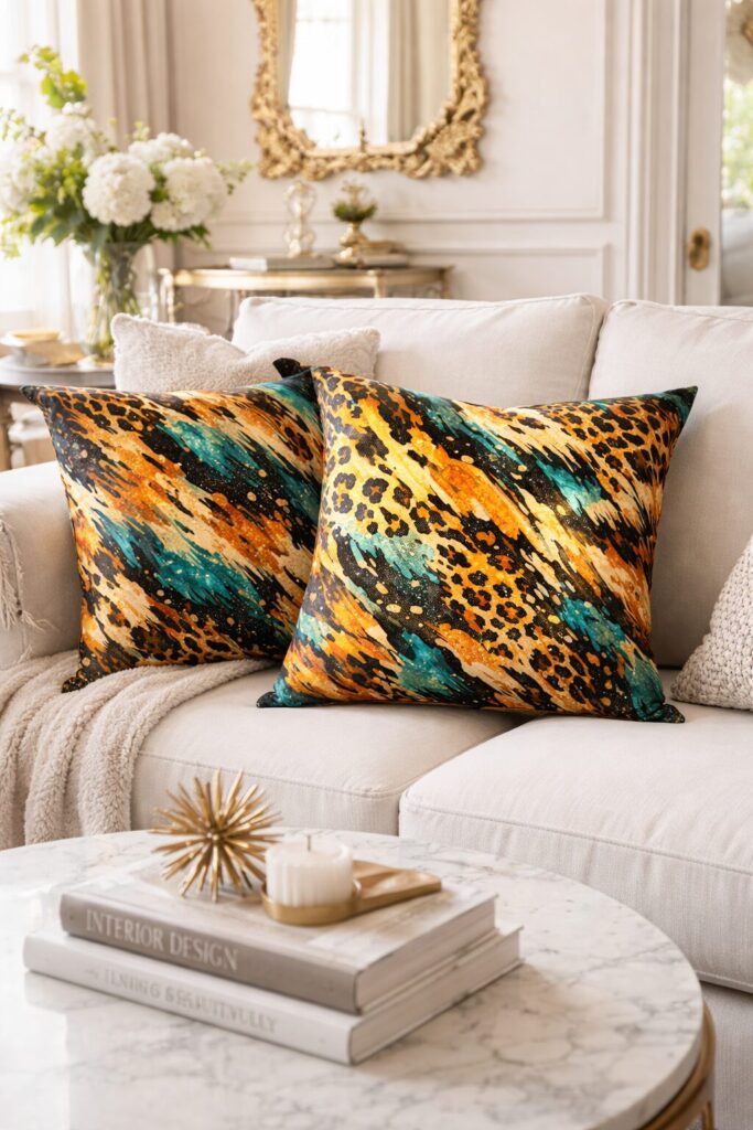 Animal Print Pillows