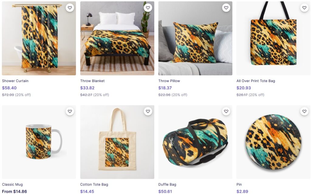 Animal Print Design Products