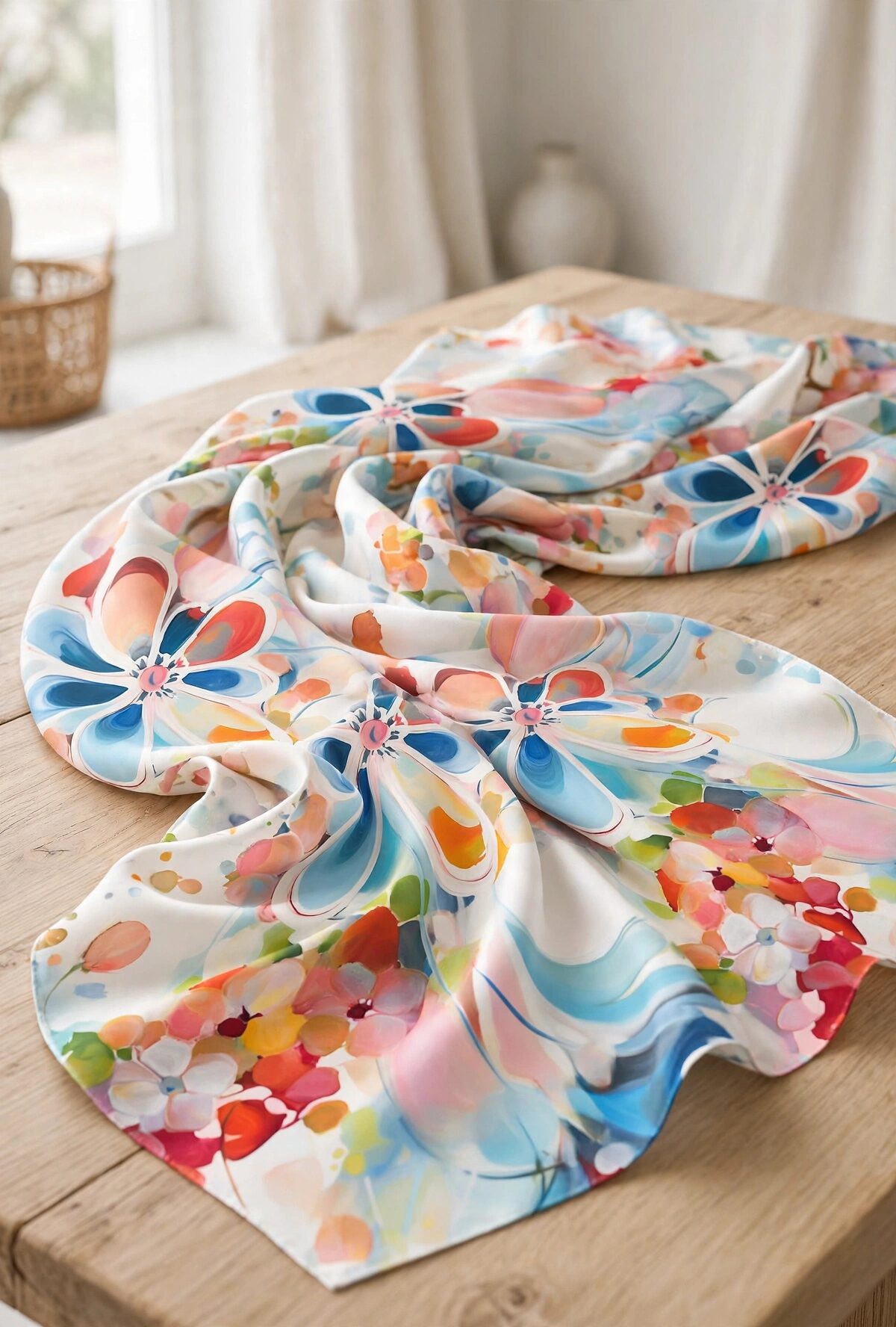 Flowers with Soft Colors product mockup