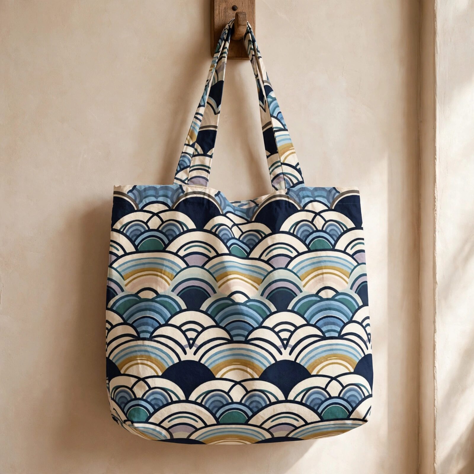 Japanese Wave Pattern product mockup